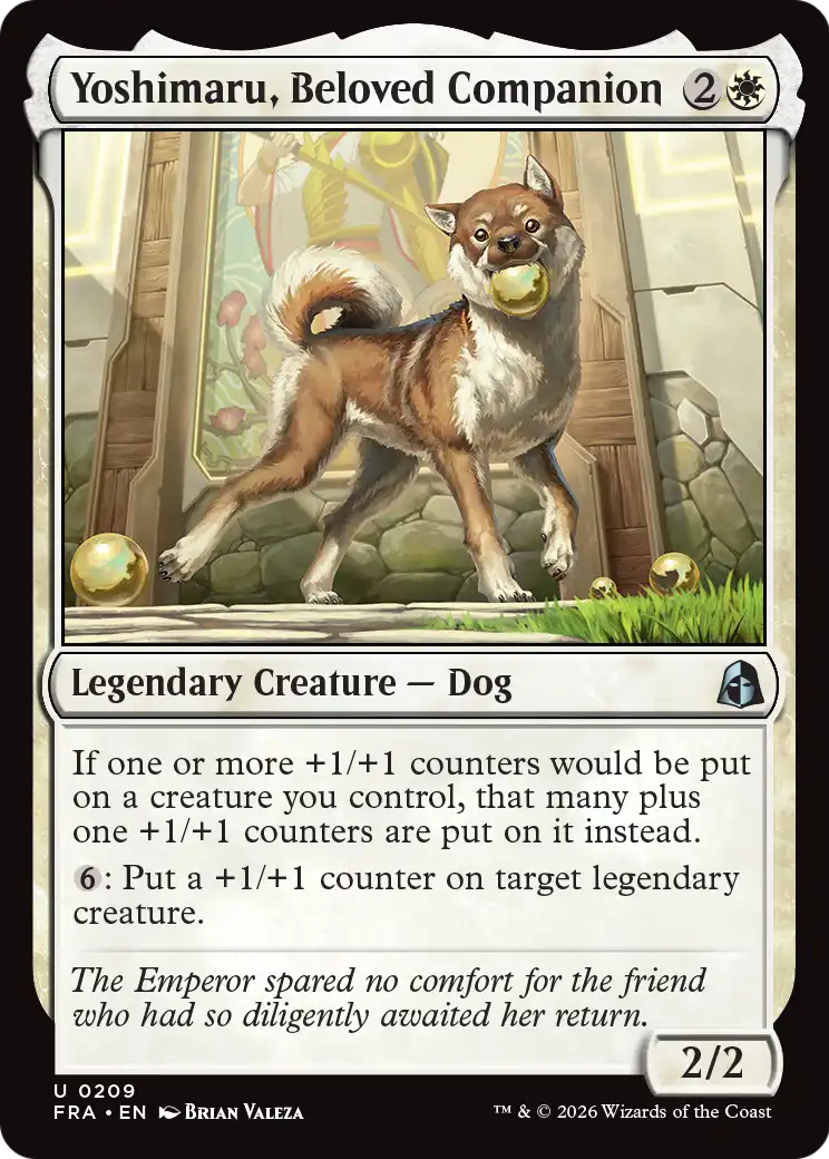 Yoshimaru, Beloved Companion 209 (Reality Fracture)  - Foil | Good Games Adelaide SA