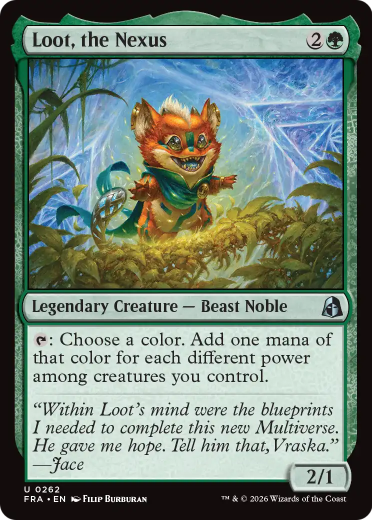 Loot, the Nexus 262 (Reality Fracture)  - Foil | Good Games Adelaide SA