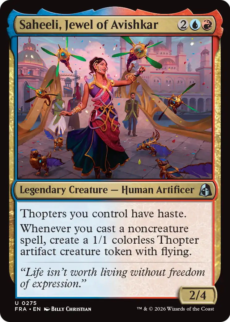 Saheeli, Jewel of Avishkar 275 (Reality Fracture)  - Foil | Good Games Adelaide SA