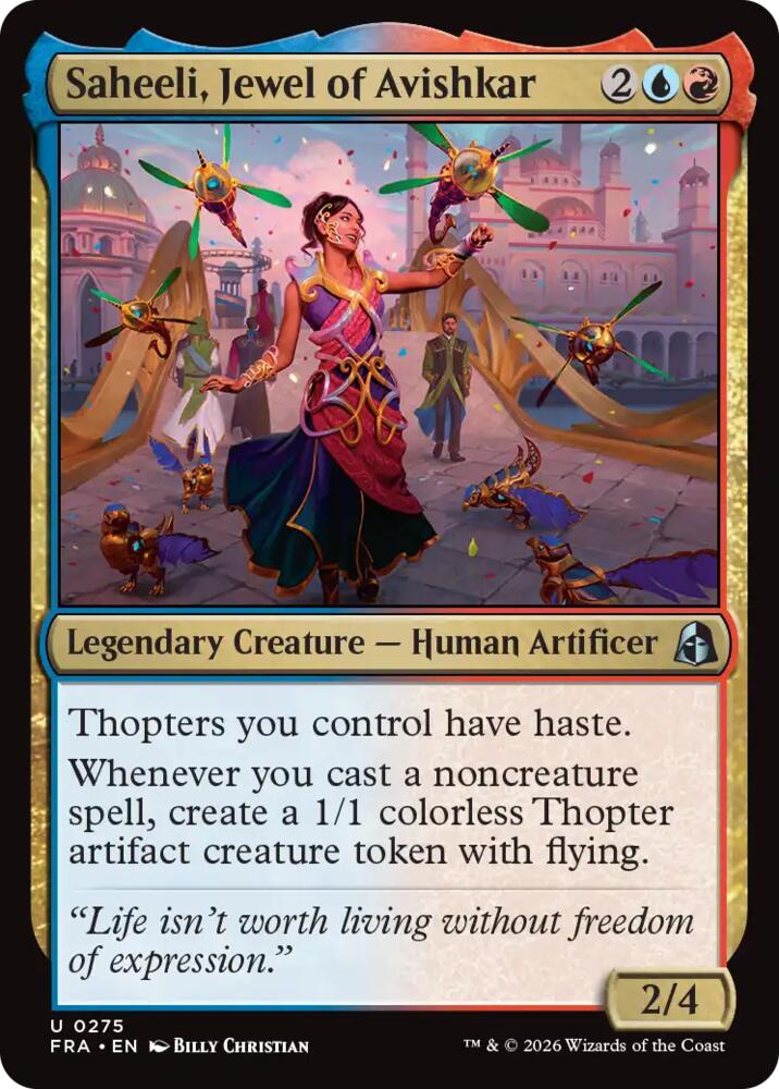 Saheeli, Jewel of Avishkar 275 (Reality Fracture)  | Good Games Adelaide SA