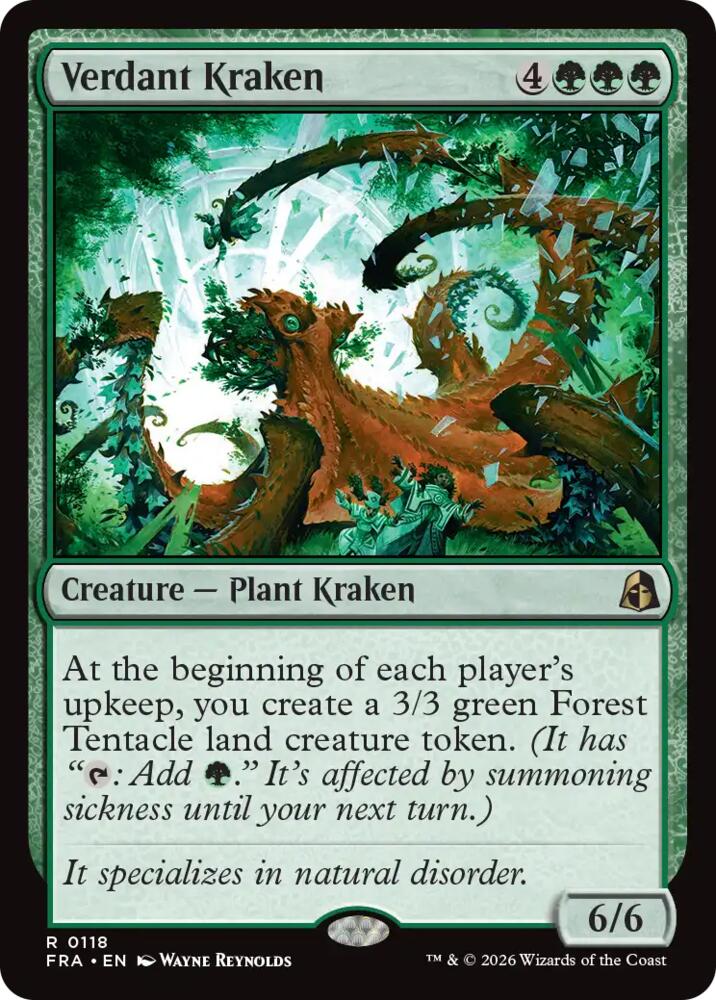 Verdant Kraken 118 (Reality Fracture)  | Good Games Adelaide SA