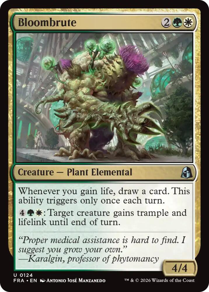 Bloombrute 124 (Reality Fracture)  - Foil | Good Games Adelaide SA
