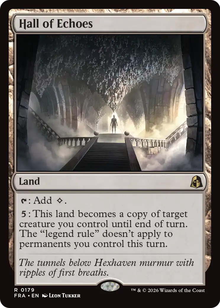 Hall of Echoes 179 (Reality Fracture)  - Foil | Good Games Adelaide SA