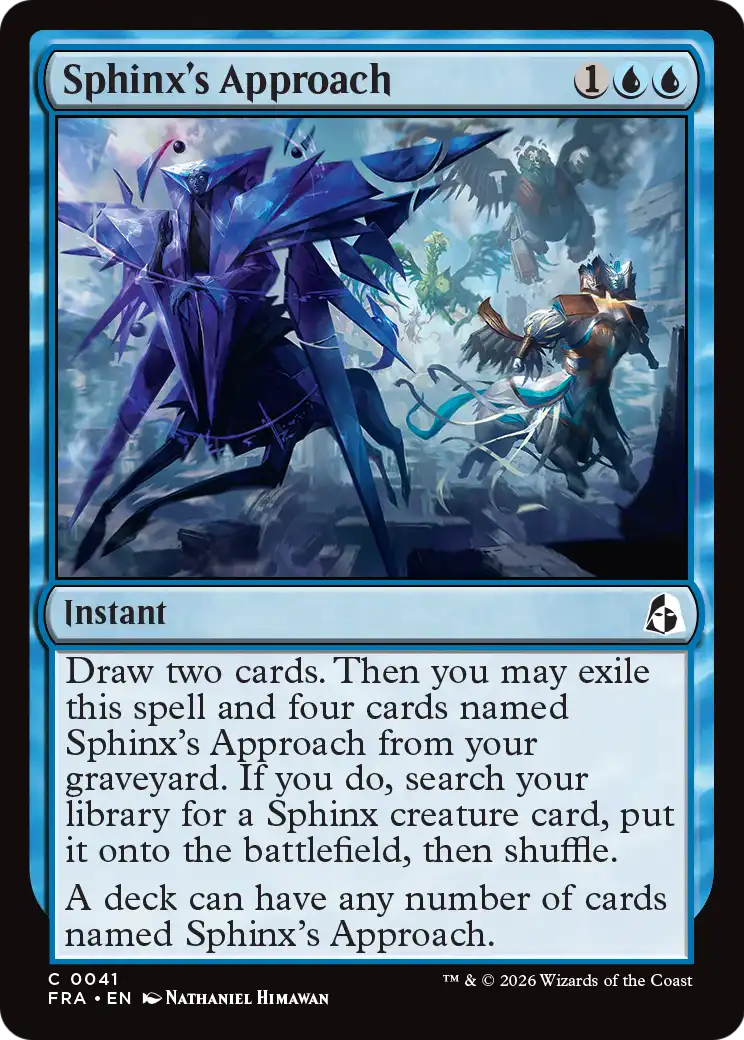 Sphinx's Approach 41 (Reality Fracture)  - Foil | Good Games Adelaide SA