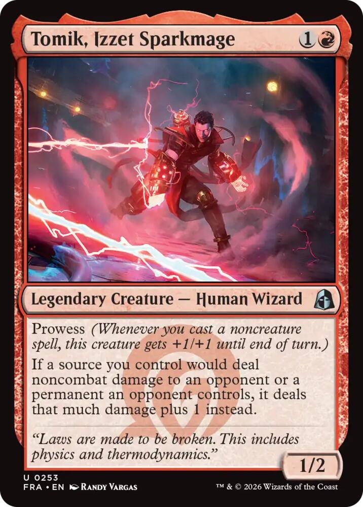 Tomik Izzet Sparkmage 253 (Reality Fracture)  | Good Games Adelaide SA