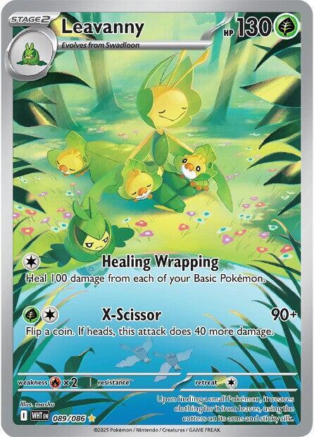 Leavanny 089/086 089/086 (SV: White Flare)  - Holofoil | Good Games Adelaide SA
