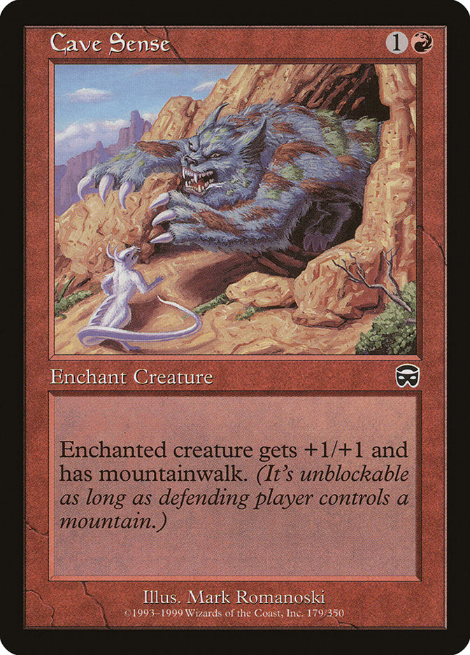Cave Sense 179 (Mercadian Masques)  - Foil | Good Games Adelaide SA