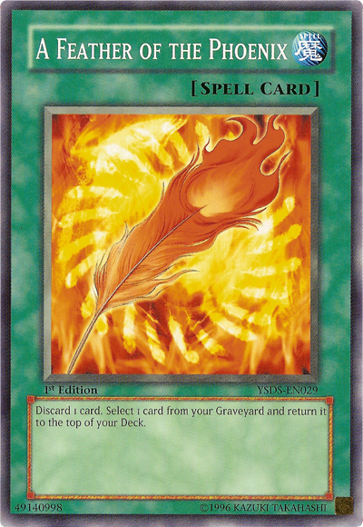 A Feather of the Phoenix [YSDS-EN029] Common | Good Games Adelaide SA