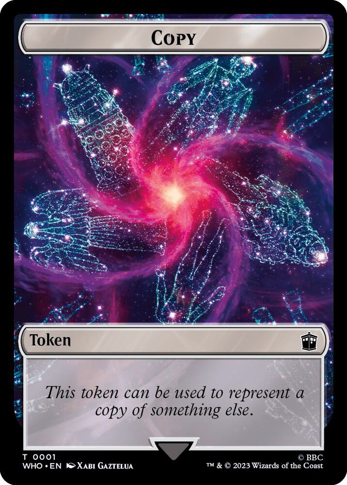 Copy Treasure 0031 Double Sided Token 1 // 31 (Universes Beyond: Doctor Who)  - Foil | Good Games Adelaide SA