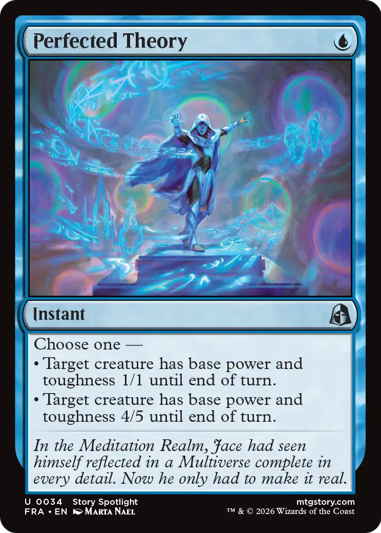 Perfected Theory 34 (Reality Fracture)  - Foil | Good Games Adelaide SA