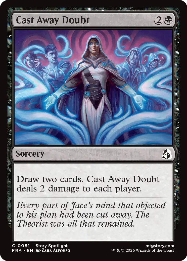 Cast Away Doubt 51 (Reality Fracture)  - Foil | Good Games Adelaide SA