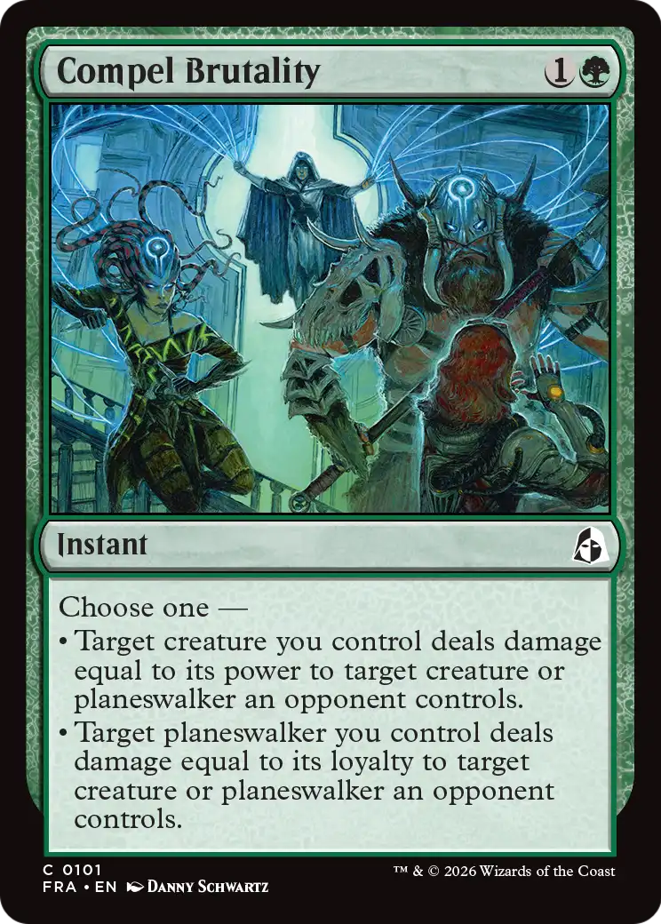 Compel Brutality 101 (Reality Fracture)  - Foil | Good Games Adelaide SA