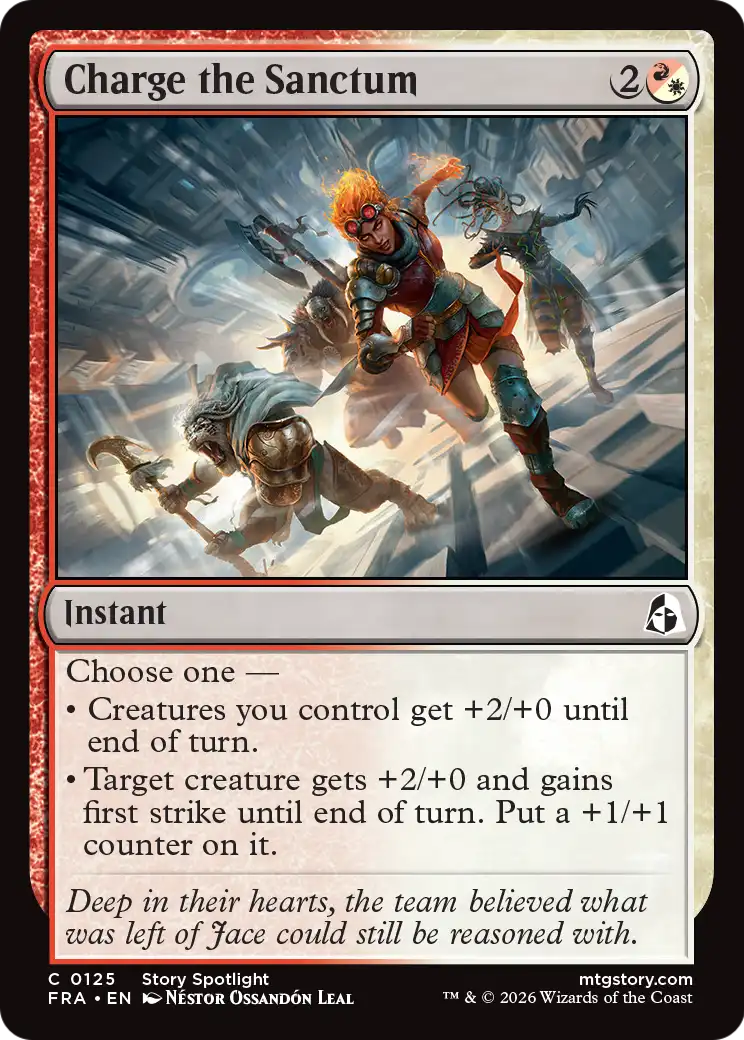 Charge the Sanctum 125 (Reality Fracture)  - Foil | Good Games Adelaide SA