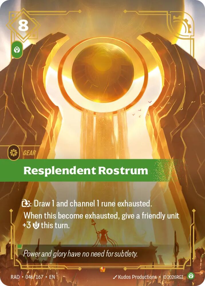 Resplendent Rostrum 046/167 (Radiance)  - Foil | Good Games Adelaide SA
