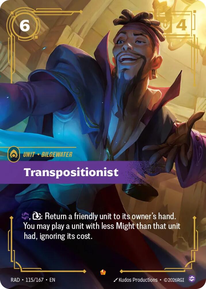 Transpositionist 115/167 (Radiance)  - Foil | Good Games Adelaide SA