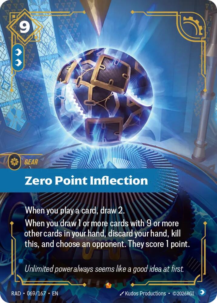 Zero Point Inflection 069/167 (Radiance)  - Foil | Good Games Adelaide SA