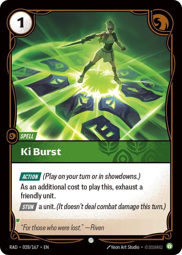 Ki Burst 028/167 (Radiance)  | Good Games Adelaide SA