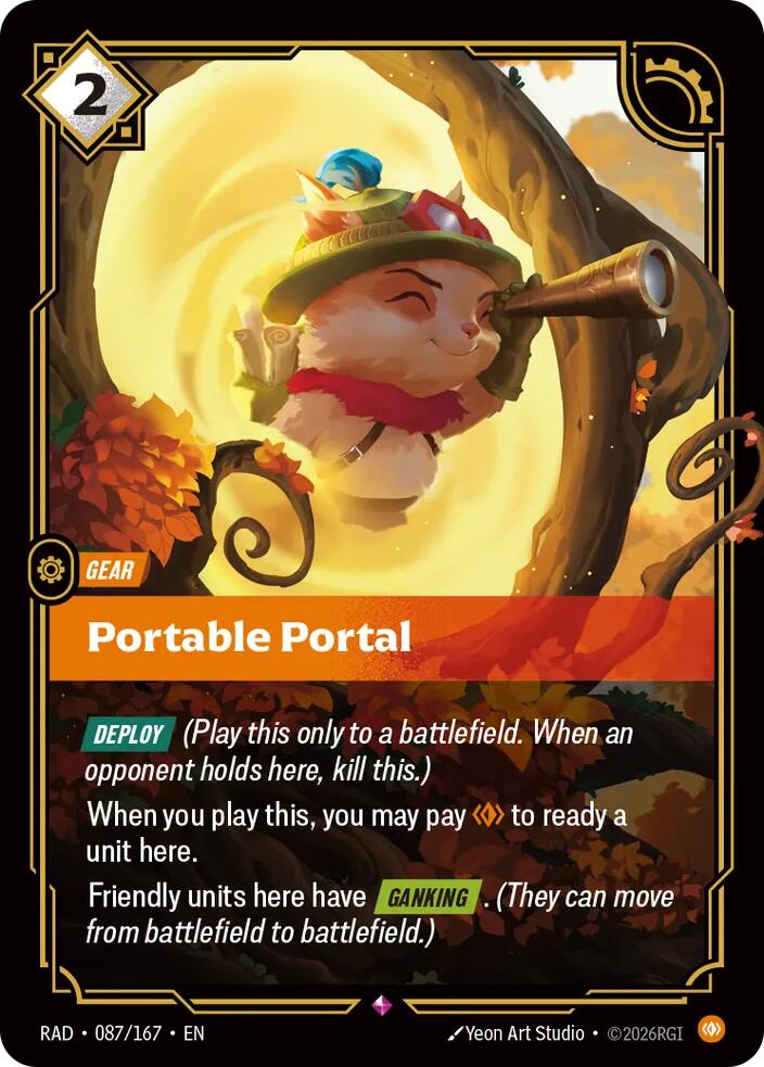 Portable Portal 087/167 (Radiance)  - Foil | Good Games Adelaide SA