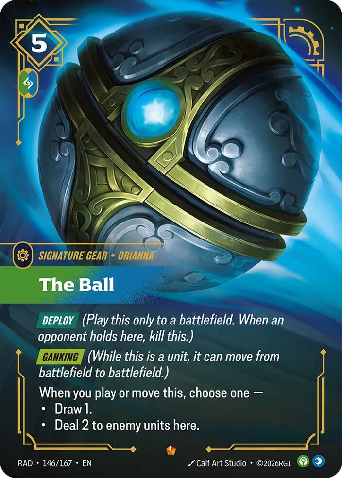 The Ball 146/167 (Radiance)  - Foil | Good Games Adelaide SA