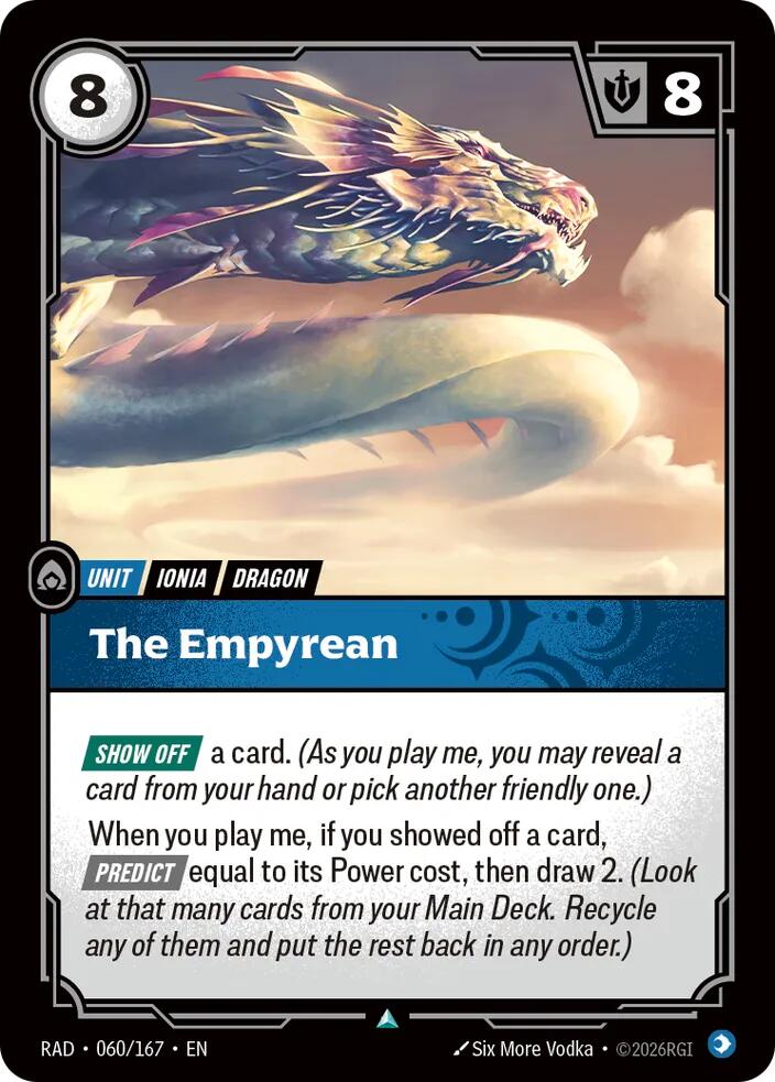 The Empyrean 060/167 (Radiance)  | Good Games Adelaide SA