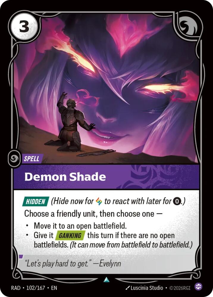 Demon Shade 102/167 (Radiance)  - Foil | Good Games Adelaide SA
