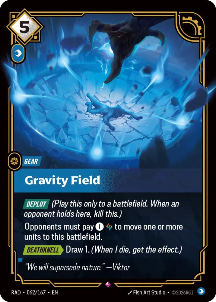 Gravity Field 062/167 (Radiance)  - Foil | Good Games Adelaide SA