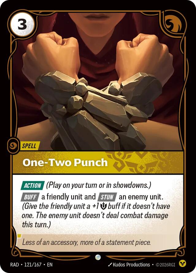 One-Two Punch 121/167 (Radiance)  - Foil | Good Games Adelaide SA