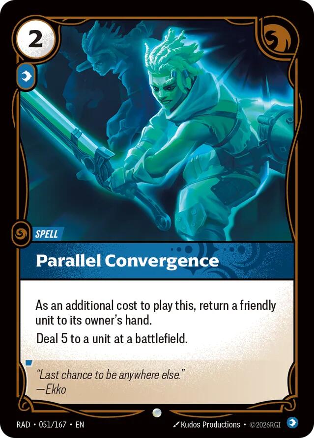 Parallel Convergence 051/167 (Radiance)  - Foil | Good Games Adelaide SA