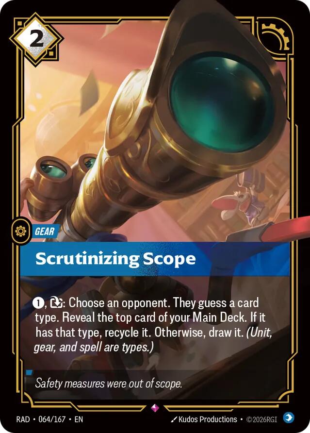Scrutinizing Scope 064/167 (Radiance)  - Foil | Good Games Adelaide SA