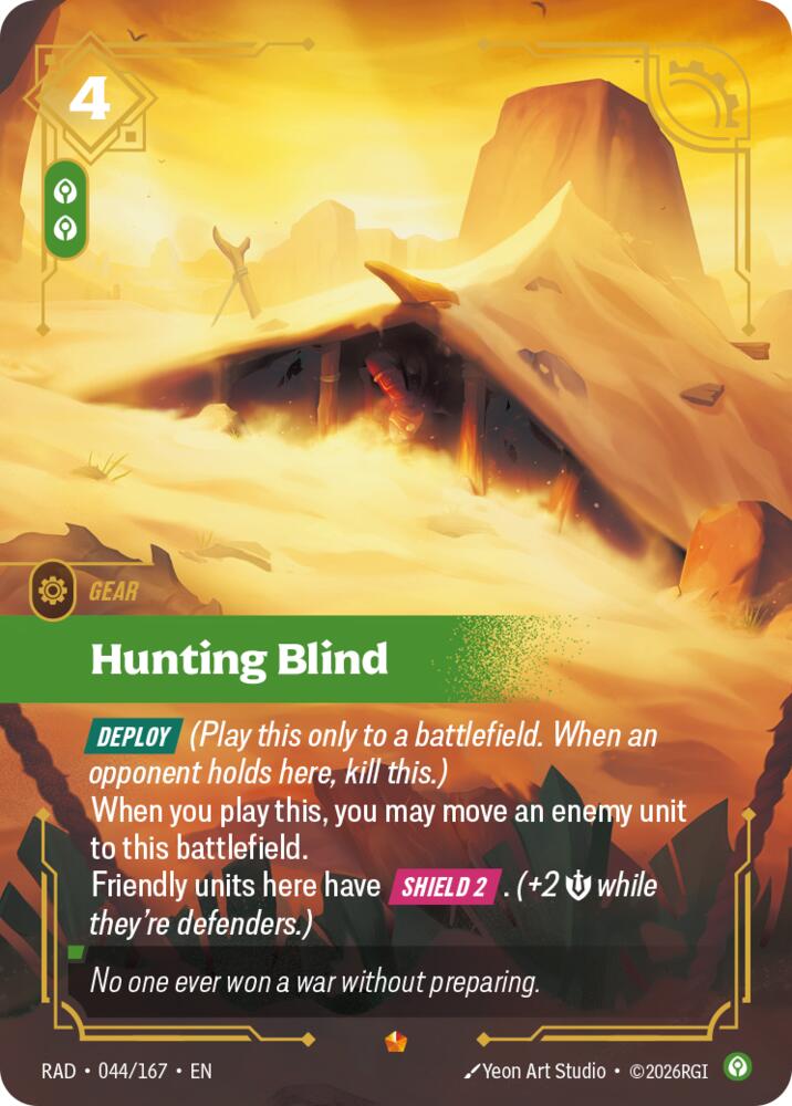 Hunting Blind 044/167 (Radiance)  - Foil | Good Games Adelaide SA