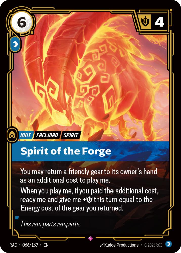 Spirit of the Forge 066/167 (Radiance)  - Foil | Good Games Adelaide SA