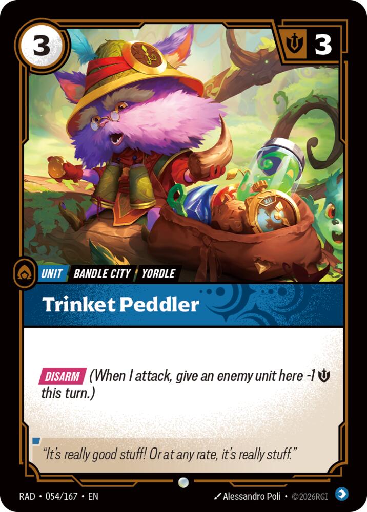Trinket Peddler 054/167 (Radiance)  - Foil | Good Games Adelaide SA
