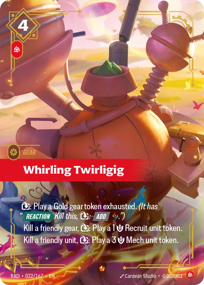 Whirling Twirligig 022/167 (Radiance)  - Foil | Good Games Adelaide SA