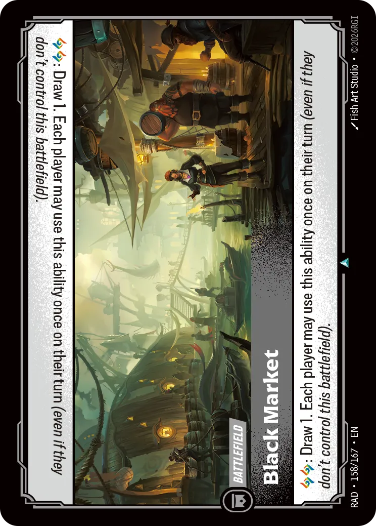 Black Market 158/167 (Radiance)  | Good Games Adelaide SA