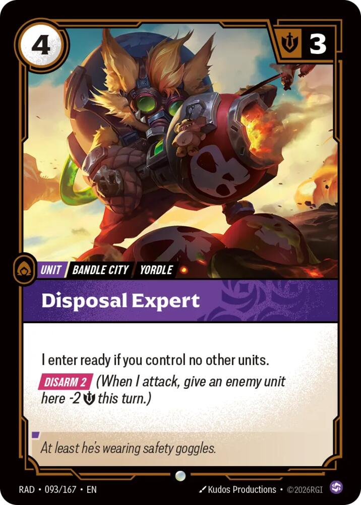 Disposal Expert 093/167 (Radiance)  - Foil | Good Games Adelaide SA