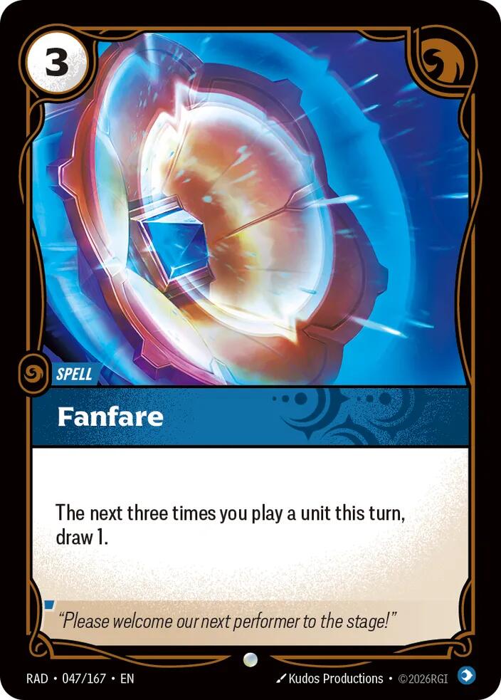 Fanfare 047/167 (Radiance)  - Foil | Good Games Adelaide SA