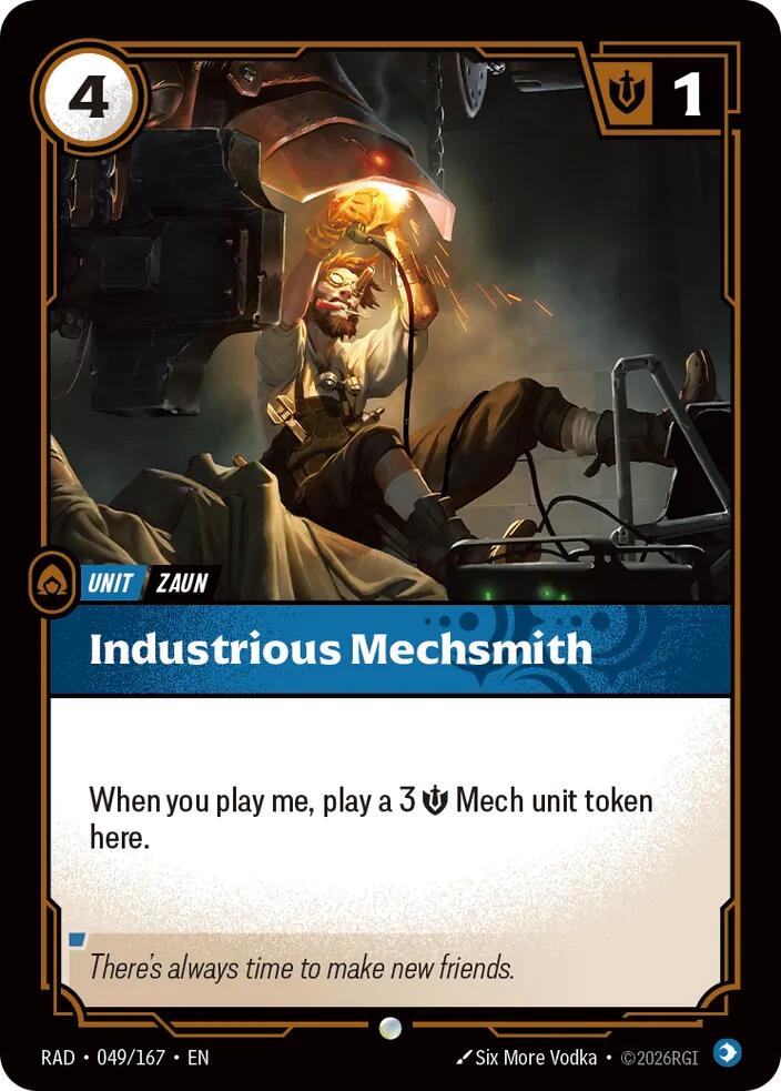 Industrious Mechsmith 049/167 (Radiance)  - Foil | Good Games Adelaide SA