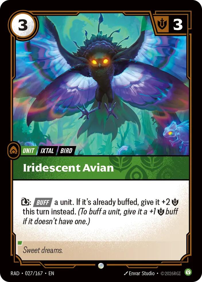Iridescent Avian 027/167 (Radiance)  - Foil | Good Games Adelaide SA