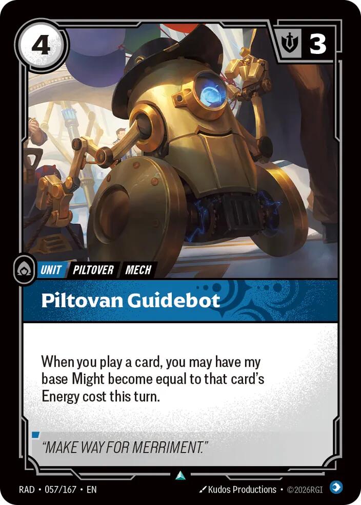 Piltovan Guidebot 057/167 (Radiance)  - Foil | Good Games Adelaide SA