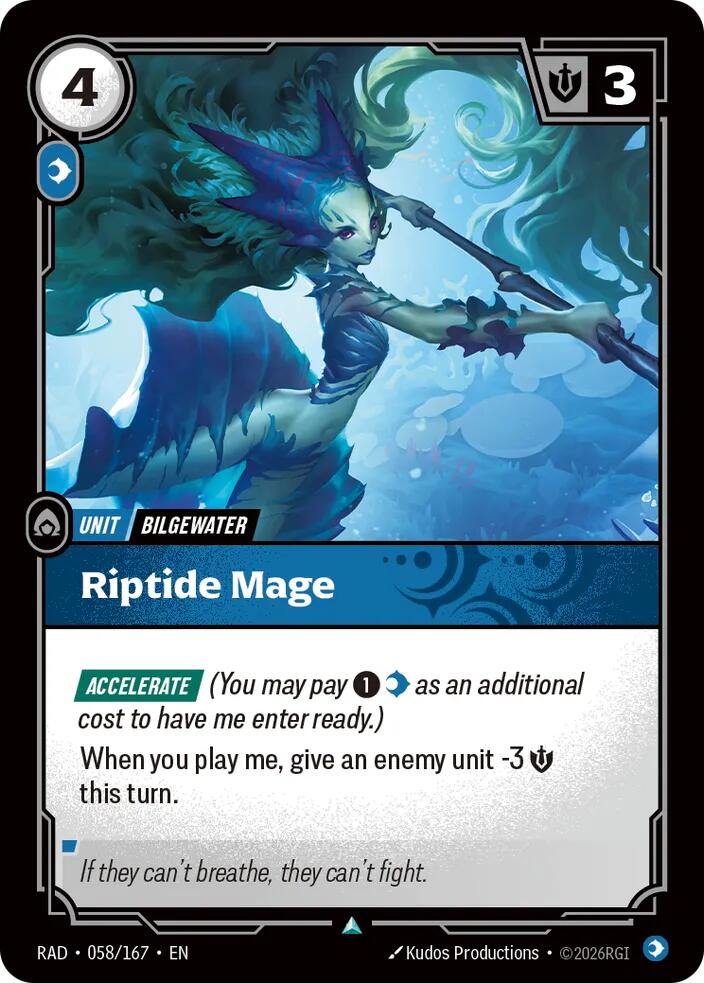 Riptide Mage 058/167 (Radiance)  - Foil | Good Games Adelaide SA