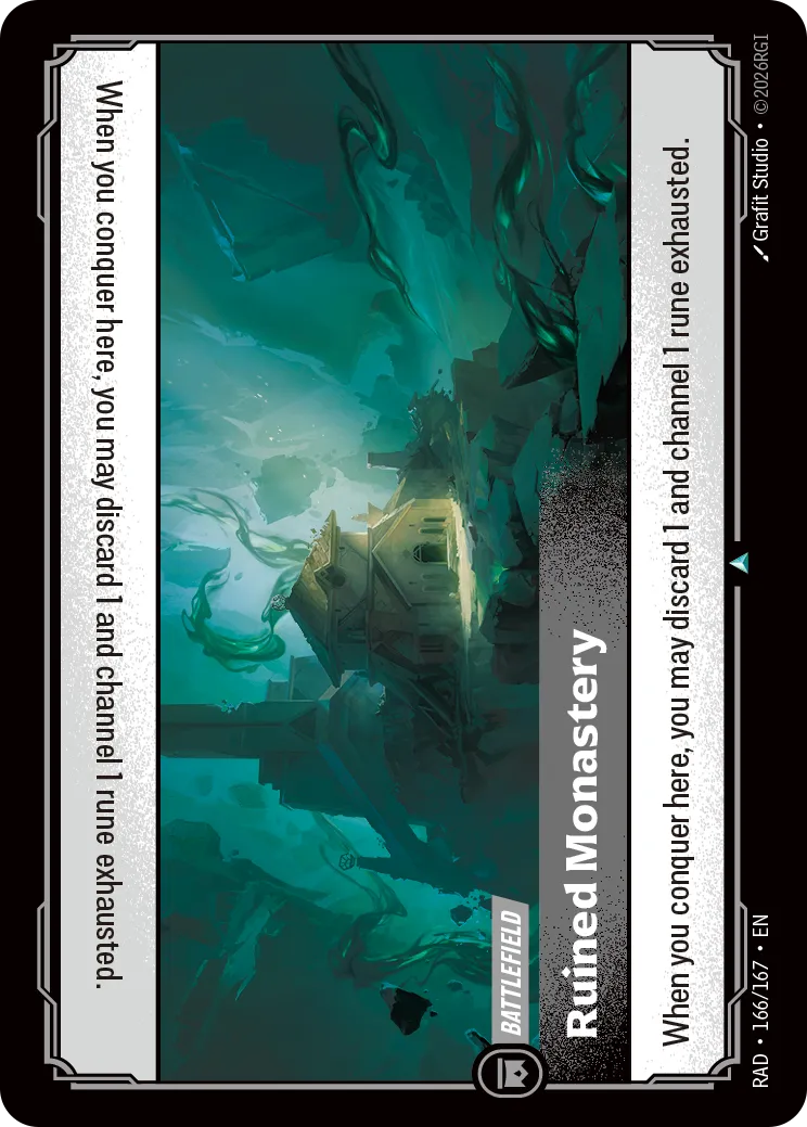 Ruined Monastery 166/167 (Radiance)  - Foil | Good Games Adelaide SA