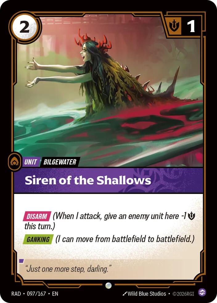 Siren of the Shallows 097/167 (Radiance)  - Foil | Good Games Adelaide SA