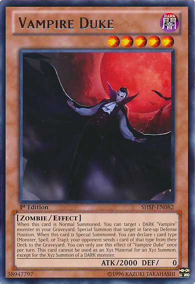 Vampire Duke [SHSP-EN082] Rare | Good Games Adelaide SA