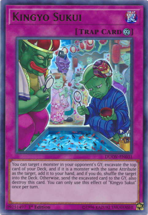 Kingyo Sukui [DUOV-EN031] Ultra Rare | Good Games Adelaide SA