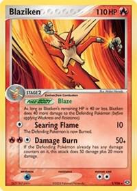 Blaziken 1 106 EX Emerald 001/106 (Deck Exclusives)  | Good Games Adelaide SA