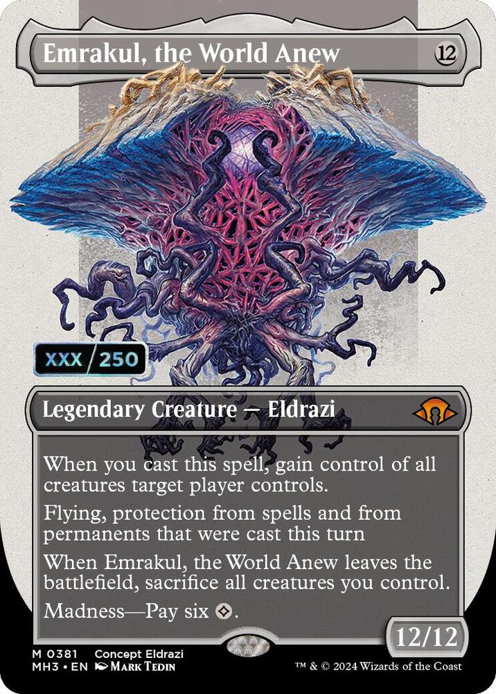Emrakul, the World Anew Serialized 381 (Modern Horizons 3)  - Foil | Good Games Adelaide SA