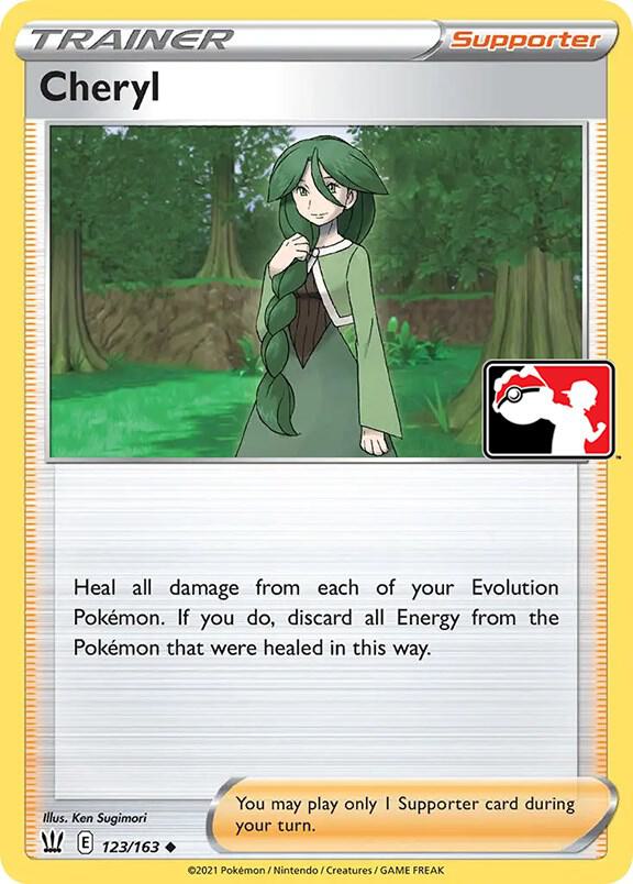 Cheryl Series 1/2 123/163 (Prize Pack Series Cards)  - Holofoil | Good Games Adelaide SA