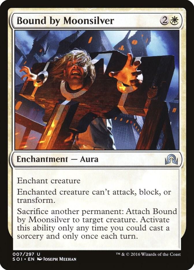 Bound by Moonsilver 7 (Shadows over Innistrad)  - Foil | Good Games Adelaide SA