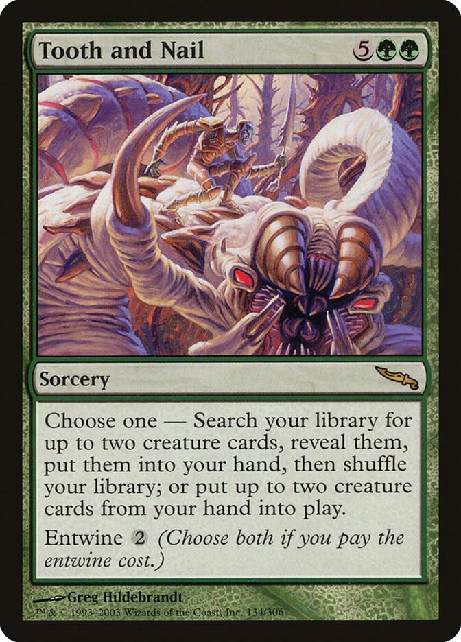 Tooth and Nail 134 (Mirrodin)  | Good Games Adelaide SA