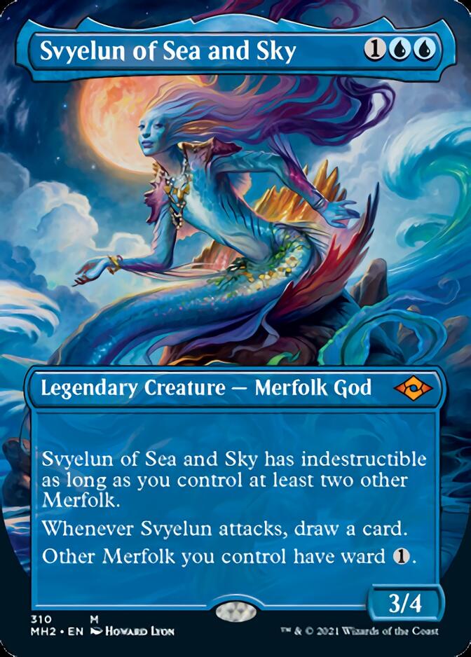 Svyelun of Sea and Sky (Borderless) [Modern Horizons 2] | Good Games Adelaide SA